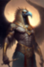 Horus Art | Egyptian God of the Sky | Egyptian Mythology Art | Mind Maestro AI Art