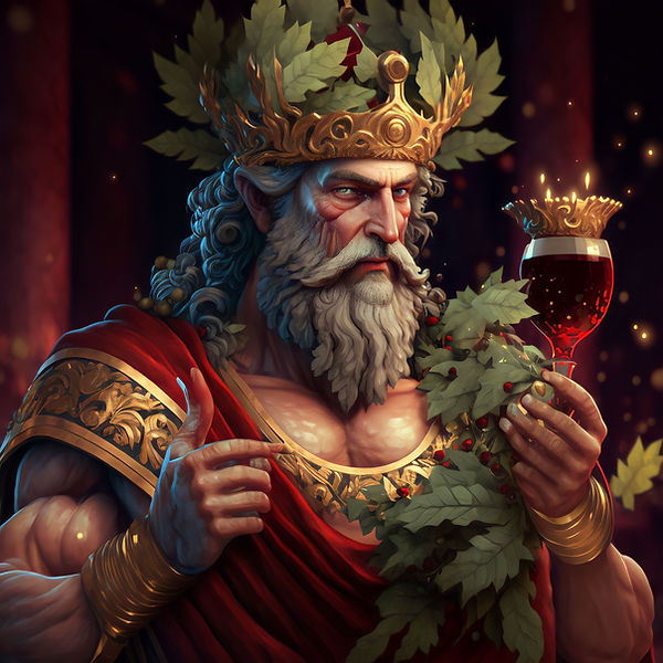 Dionysus Art | God of Festivity, Wine & Pleasure | Greek Mythology Art | Greek Gods and Goddesses Artwork