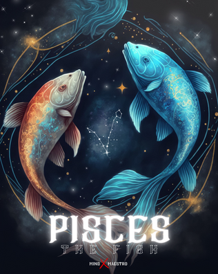 Mind Maestro | Pisces Zodiac | AI generated Artwork
