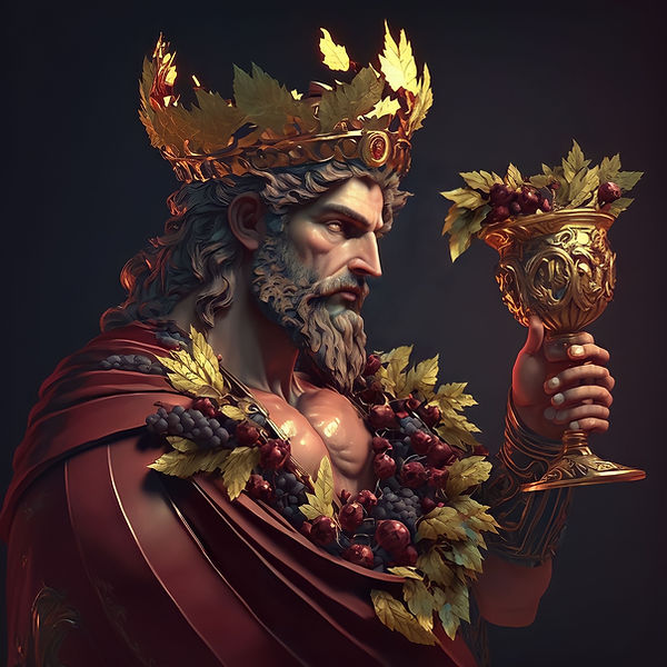 Dionysus Art | God of Festivity, Wine & Pleasure | Greek Mythology Art | Greek Gods and Goddesses Artwork