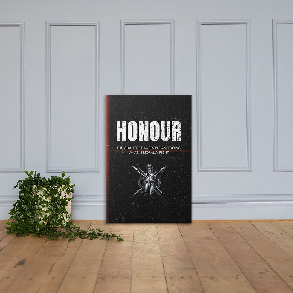 Thumbnail: 'Honour' Canvas Print
