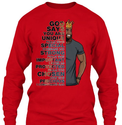 Thumbnail: God Says You Are Unique (Long Sleeve)