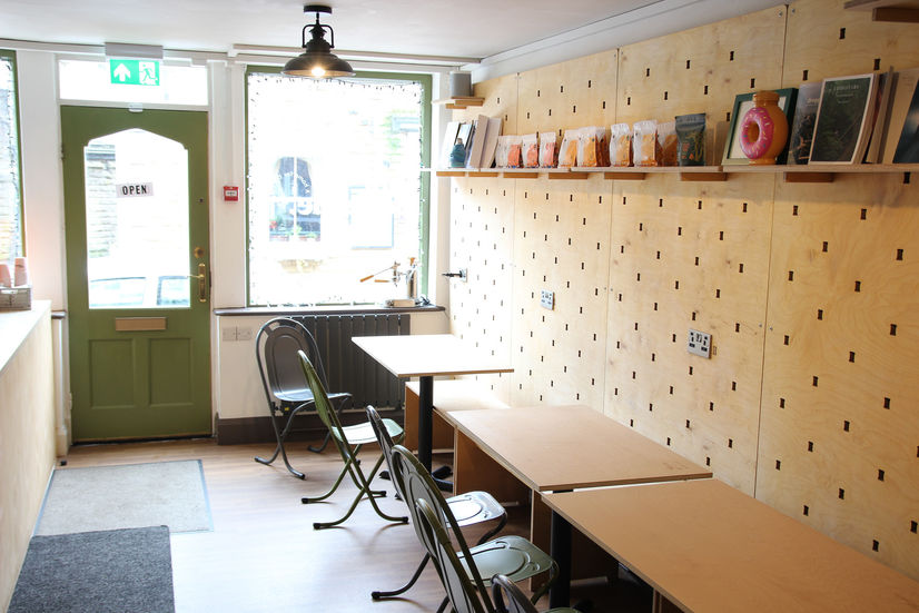 coffee shop, bar, bespoke, birch ply, merchandise, retail
