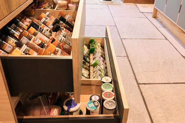 BESPOKE PLYWOOD KITCHEN CABEINETS WORKTOPS INSPIRATION