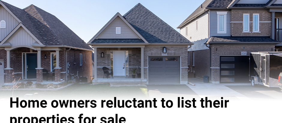 Home owners reluctant to list their property for sale