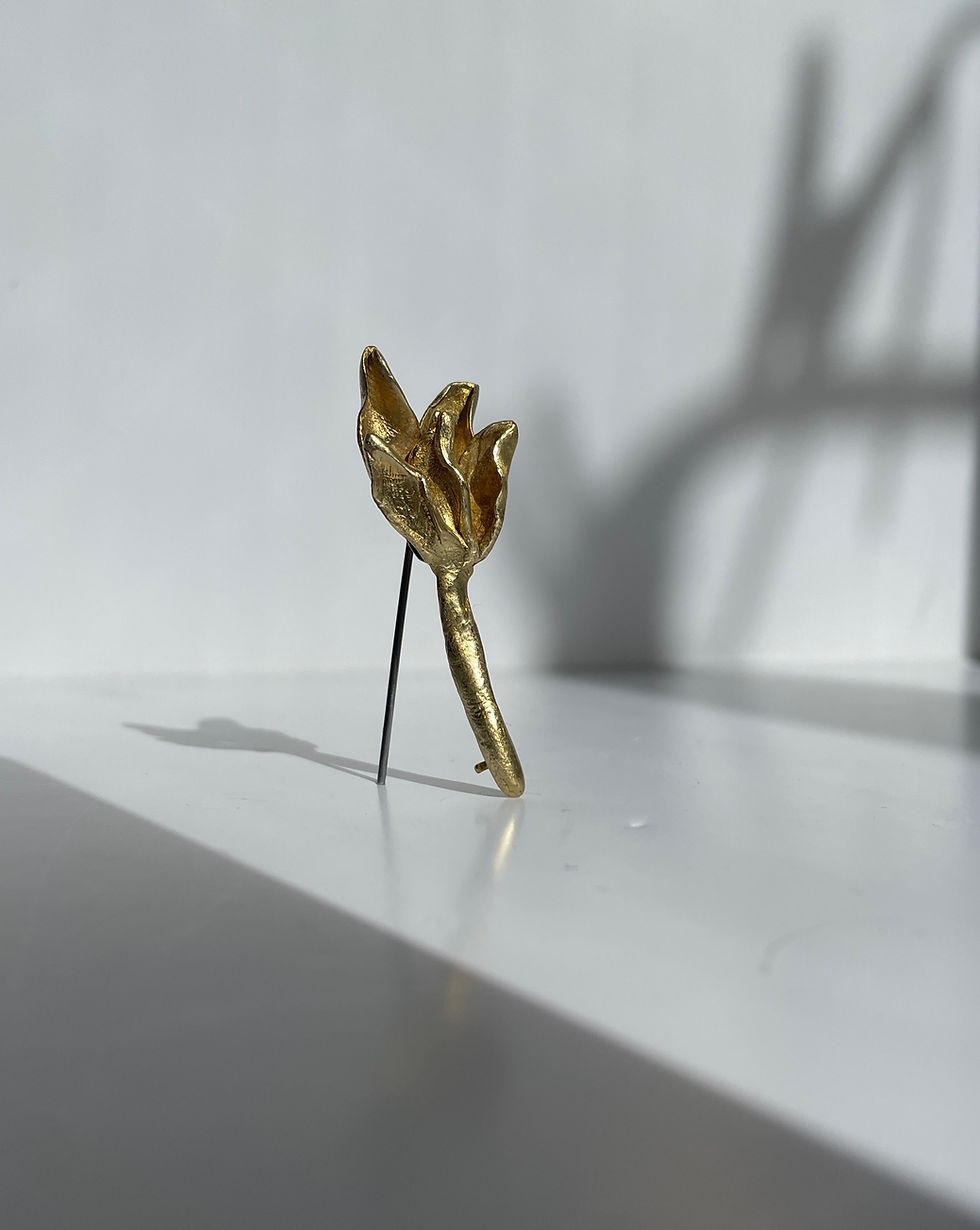 Miniature : Broche flower