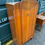 Thumbnail: Antique vintage carved mens small double hallrobe/wardrobe ready to be upcyled