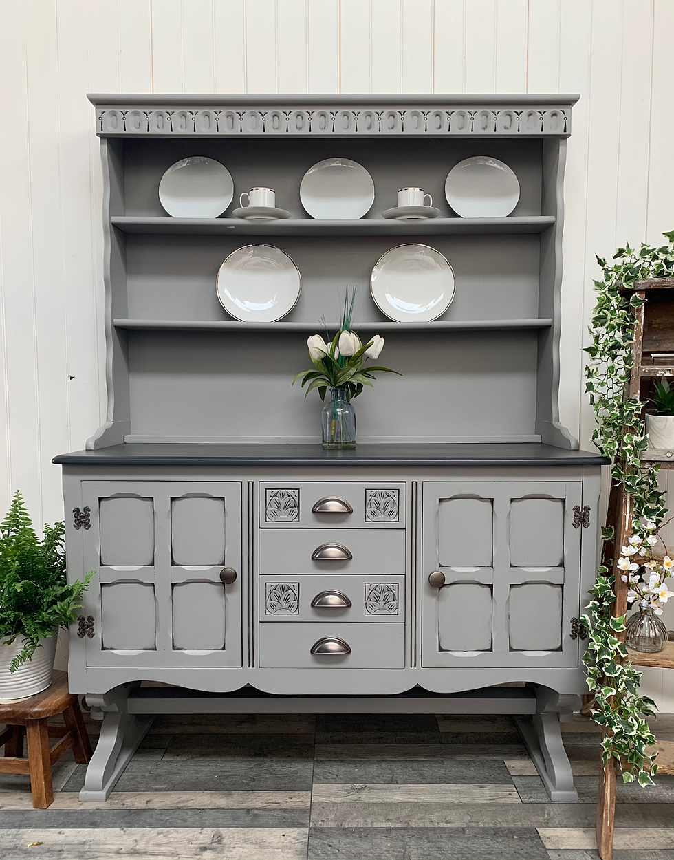 Thumbnail: Vintage Welsh dresser custom painted in a colour of you choice