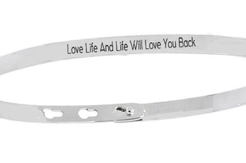 LOVE LIFE AND LIFE WILL LOVE YOU BACK