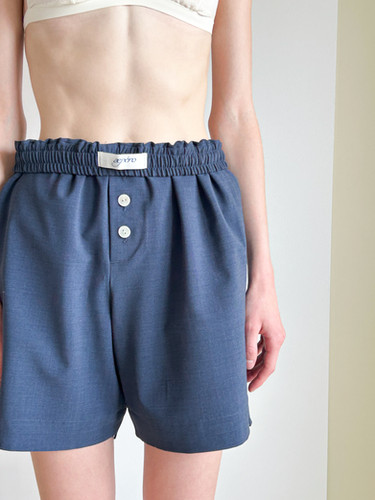 Wool Trunk Shorts（Black） | aepero
