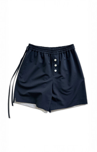 Wool Trunk Shorts（Black） | aepero