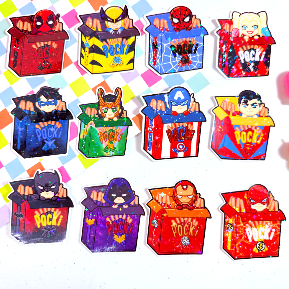 Marvel/DC Pocky
