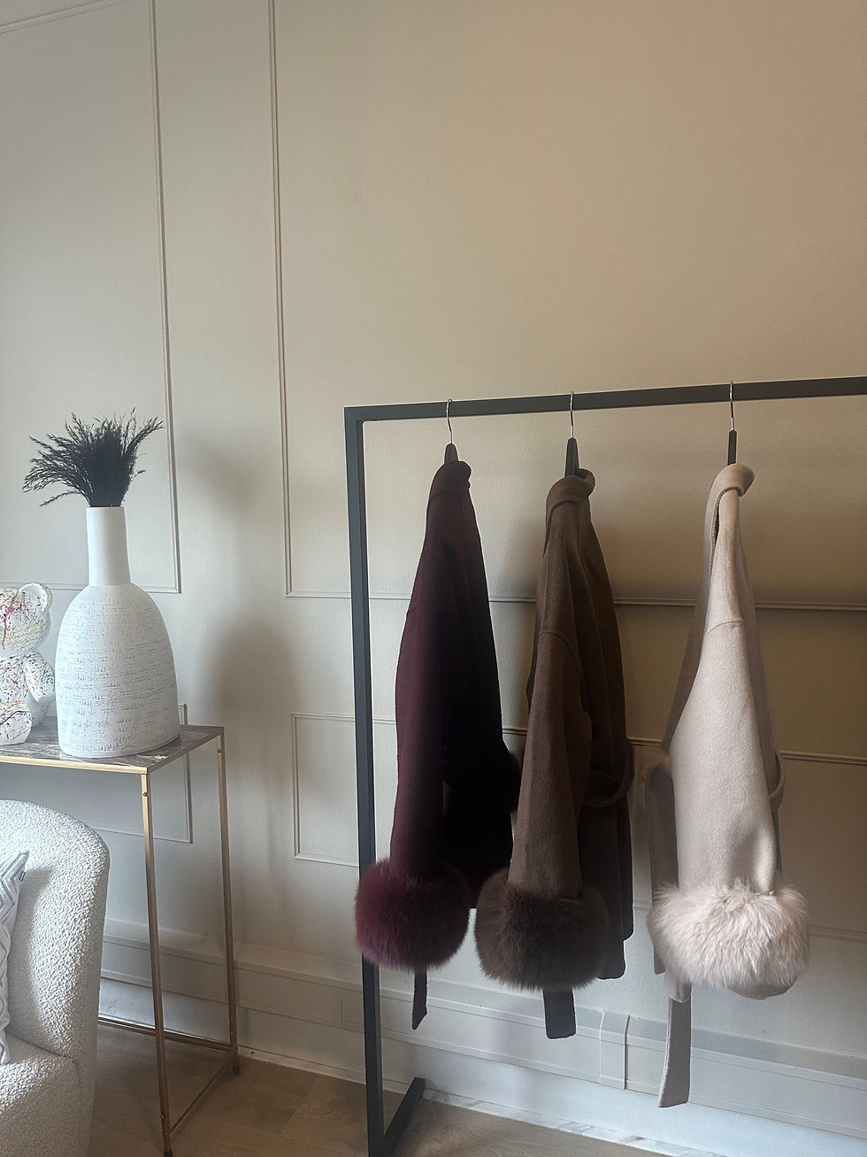 Thumbnail: Belted cashmere jacket