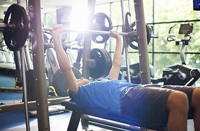 Weights at Gym