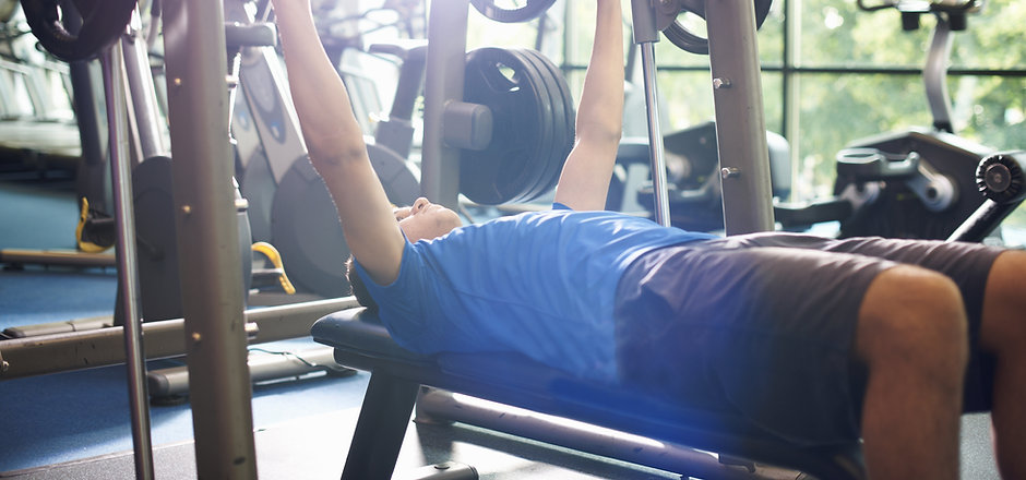 Weights at Gym