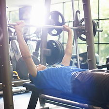 Weights at Gym