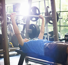 Weights at Gym