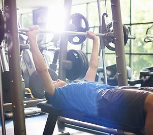 Weights at Gym