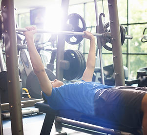 Weights at Gym