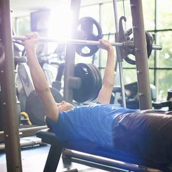 Weights at Gym