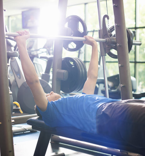 Weights at Gym