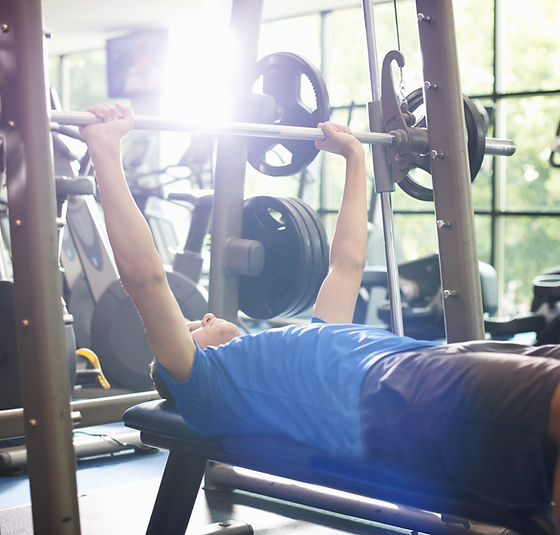 Weights at Gym