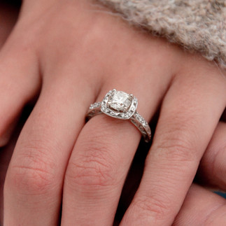 Engagement photo session in Maple Grove, Minnesota