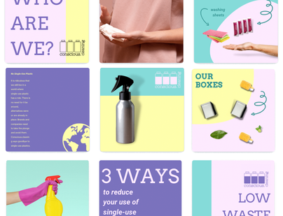 Social Media Mock Ups