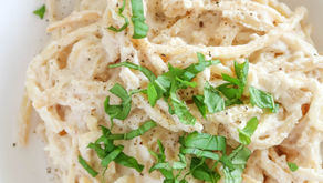 Vegan Alfredo Sauce (creamy, paleo, quick)
