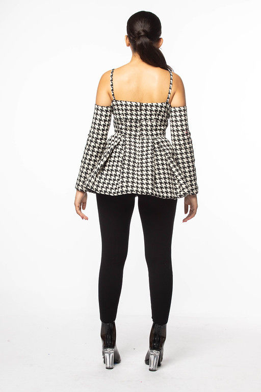 Thumbnail: Houndstooth Jasmine Top