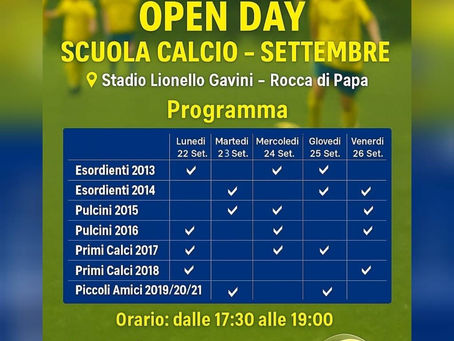 𝐒𝐂𝐔𝐎𝐋𝐀 𝐂𝐀𝐋𝐂𝐈𝐎...𝐕𝐄𝐑𝐒𝐎 𝐔𝐍𝐀 𝐍𝐔𝐎𝐕𝐀 𝐒𝐓𝐀𝐆𝐈𝐎𝐍𝐄!!🟡🔵