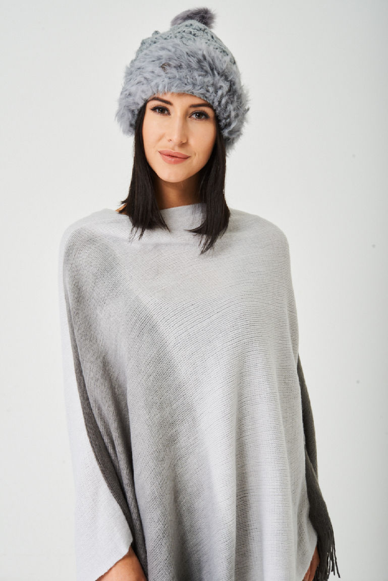 Thumbnail: POM BEANIE IN GREY