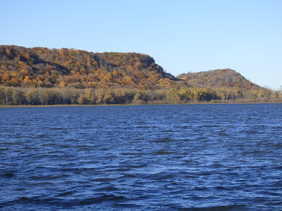 Sevastopol Bluff With Wacouta Bay In The Foreground