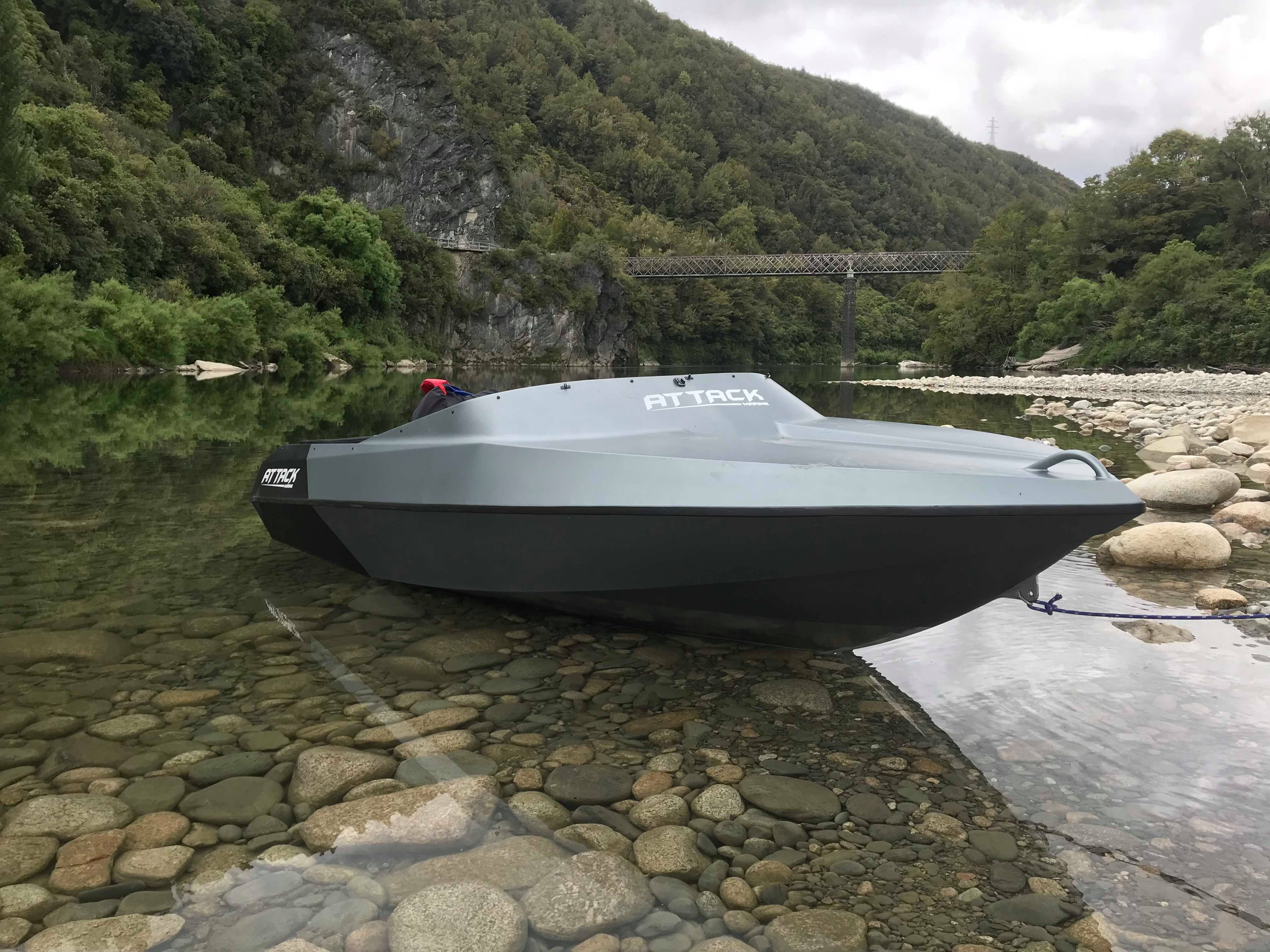 Aluminium Jet boat manufacturer New Zealand Attack Marine Limited