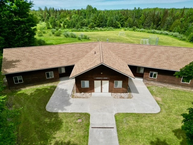 front of lodge 1