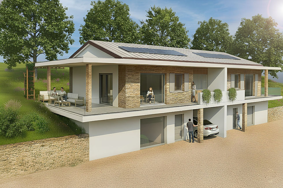 Ultima Unità. Villa Bifamiliare, Manzano - Langhirano