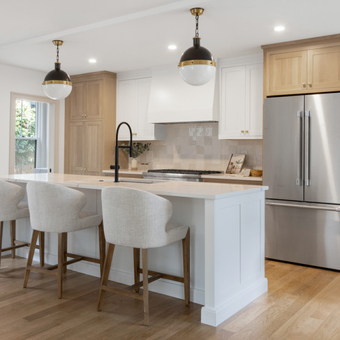 Interior Design inspiration using Pantone Color of the Year Cloud Dancer - Boston Modern Design