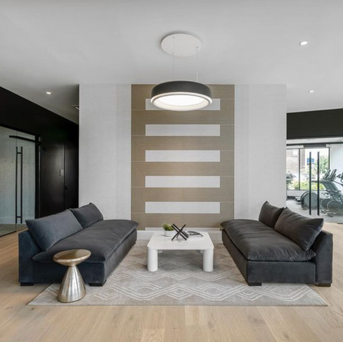 Interior Design inspiration using Pantone Color of the Year Cloud Dancer - Boston Modern Design