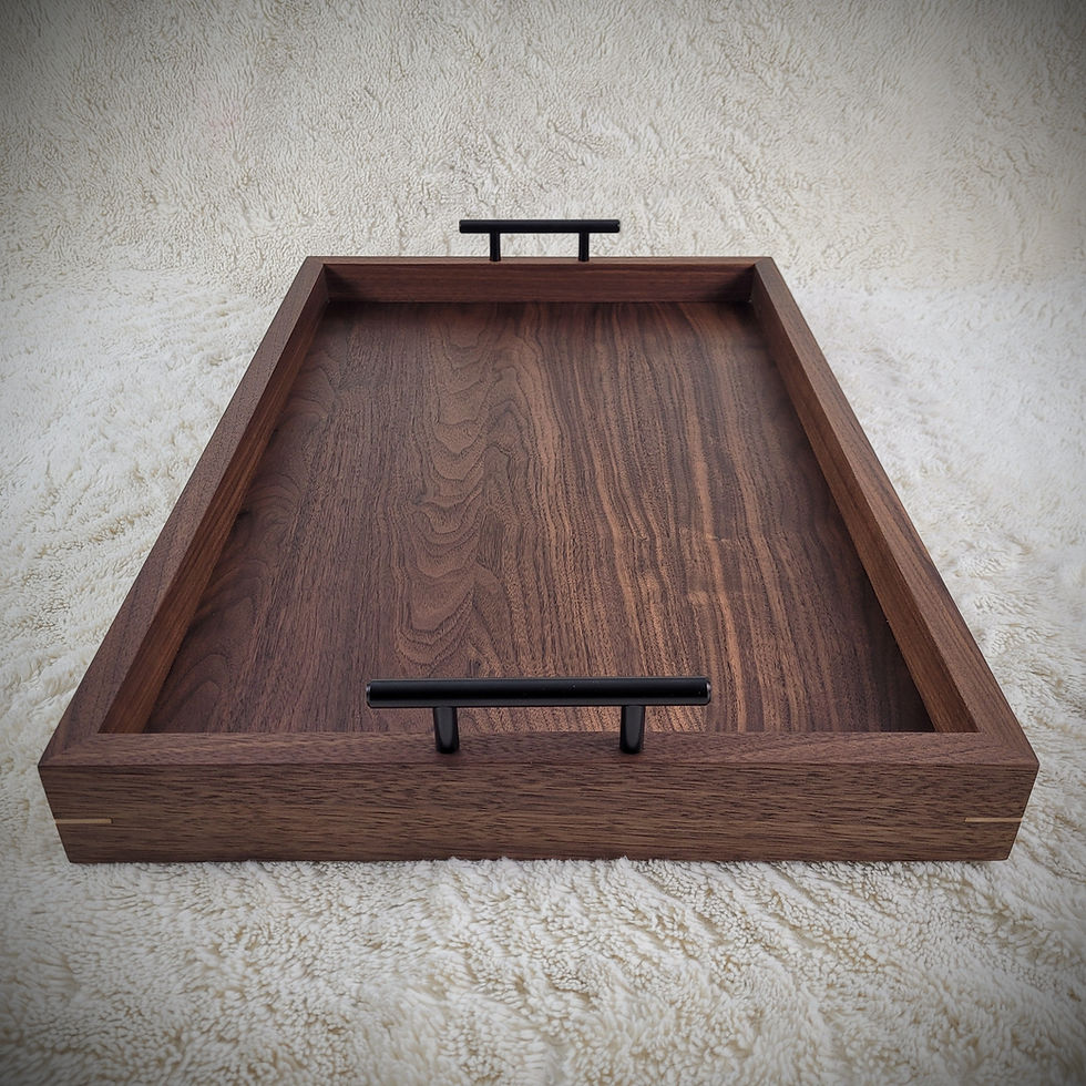 Thumbnail: Walnut Ottoman Tray
