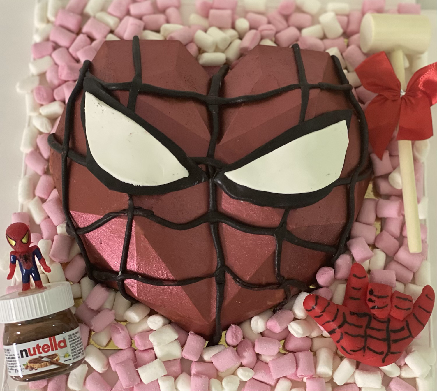 Corazón Spiderman 