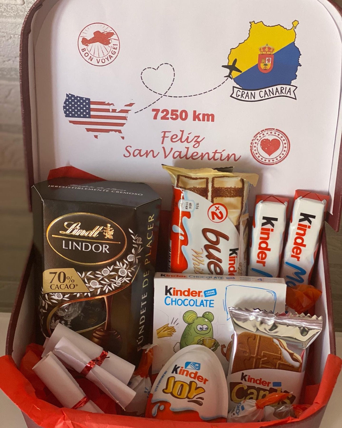 Maletín Sorpresa , cargado de amor 