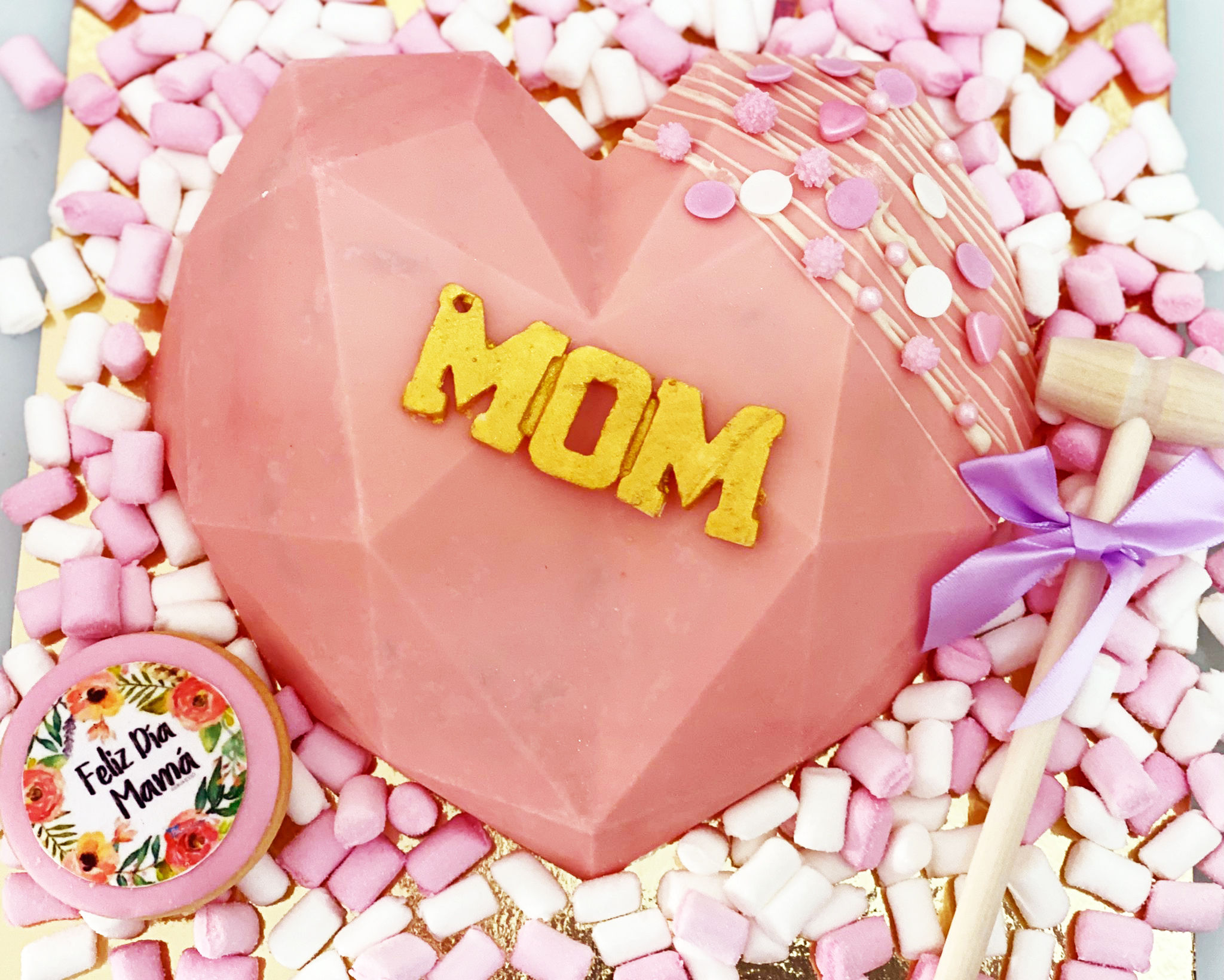 Corazón Diamante de Chocolate