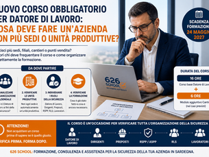 Nuovo corso obbligatorio per Datore di Lavoro: cosa deve fare un'azienda con più sedi o unità produttive?
