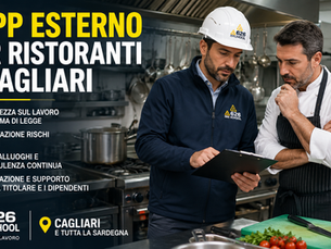 RSPP esterno per ristoranti a Cagliari: quando serve e cosa fa per il Datore di Lavoro