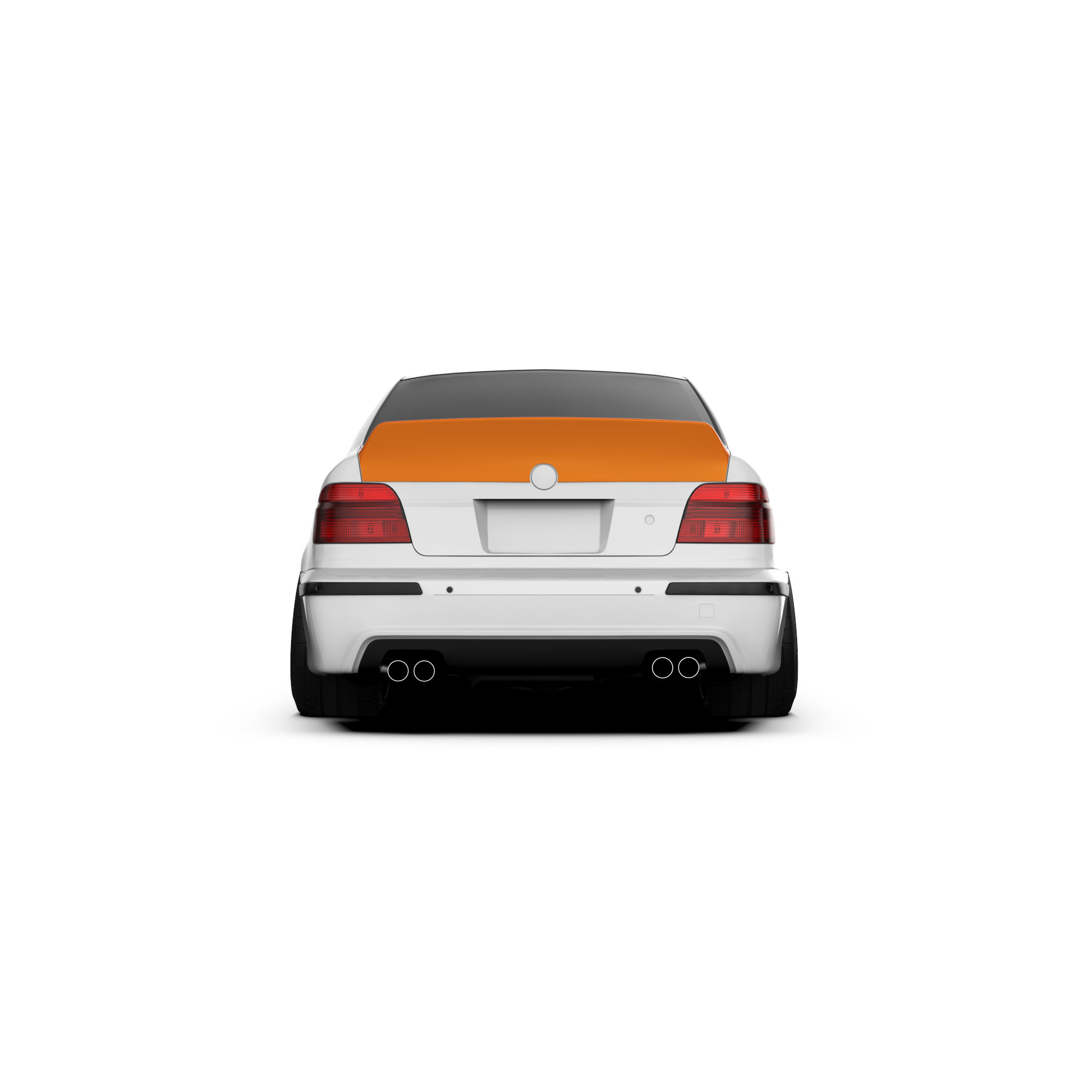 BMW 5er. (E39/M5) "1995-2004 Rear Spoiler Duck Tail.