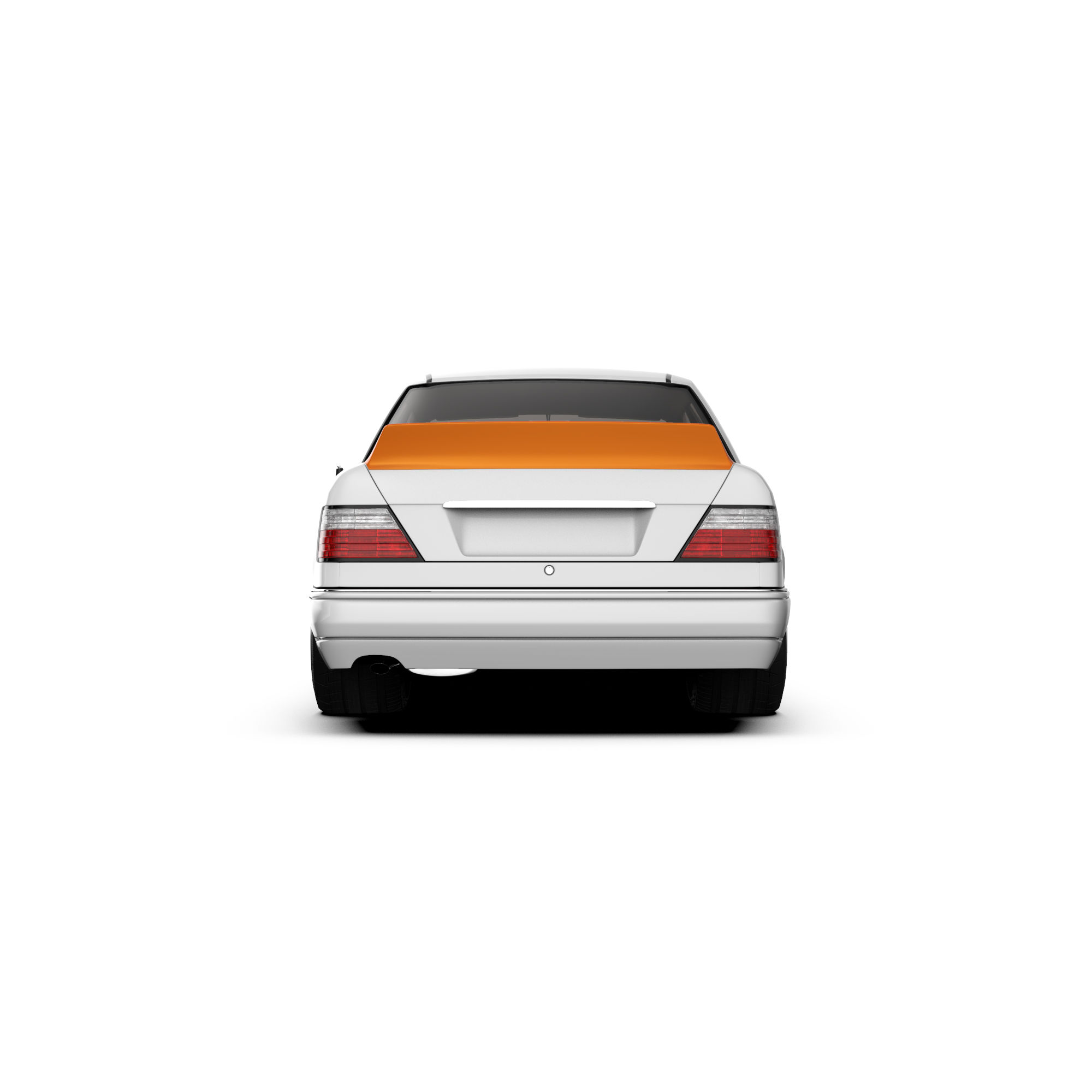 Mercedes-Benz W124 '1984-1995 Rear Spoiler Duck Tail.