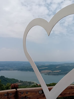 Panorama Civitella del Lago, Umbria