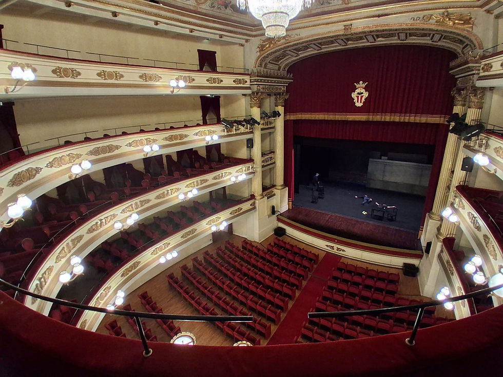 Interno Teatro Chiabrera Savona 