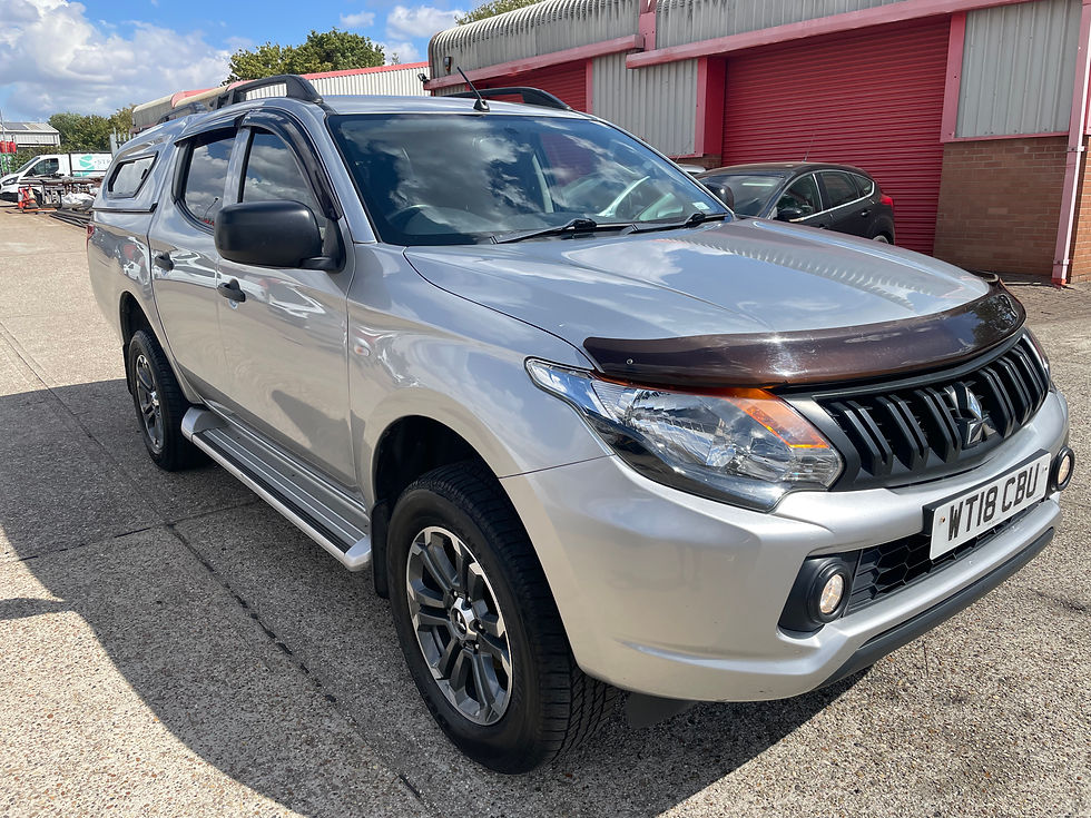 2018 Mitsubishi L200 4Life Di-D 6 speed Manual Double cab £9995+VAT
