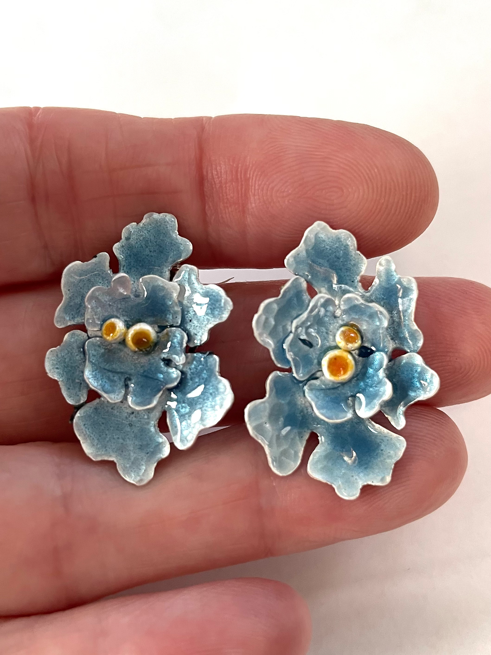 Thumbnail: Lobaria Lichen Earrings